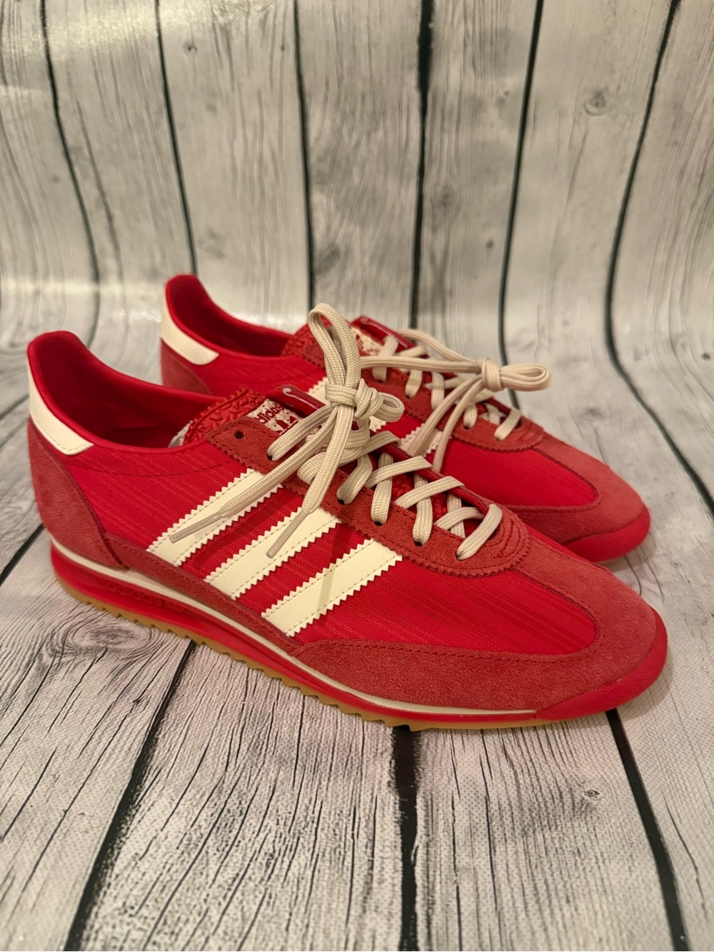 adidas Women's Red SL 72 OG Sneakers size 8 new without box